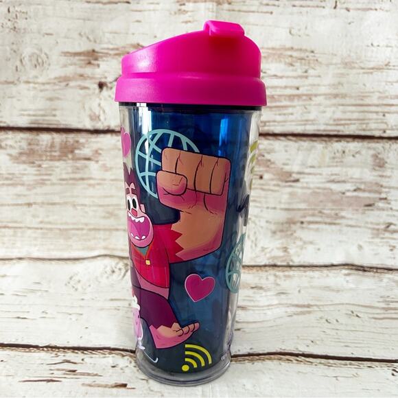 DISNEY Wreck It Ralph & Vanellope Travel Tumbler 20oz - Picture 4 of 7